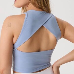 OFFLINE By Aerie Real Me Low Key Open Back Sports Bra Size M like New!